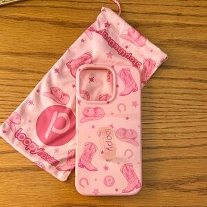 Pink Boots Loopy iPhone 13 Pro Case